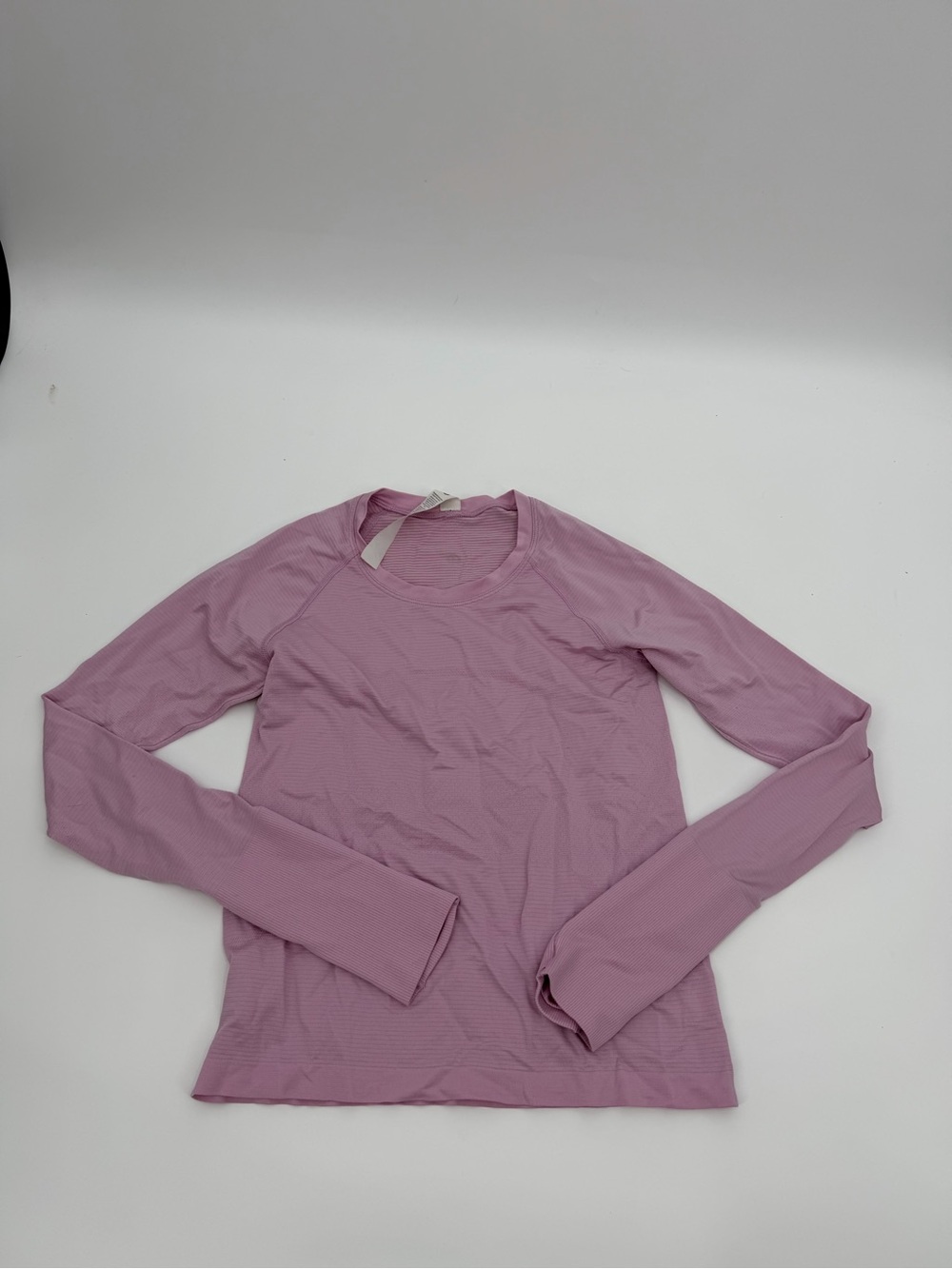 Lululemon Swiftly Tech LS Crew Mauve Pink Size 6